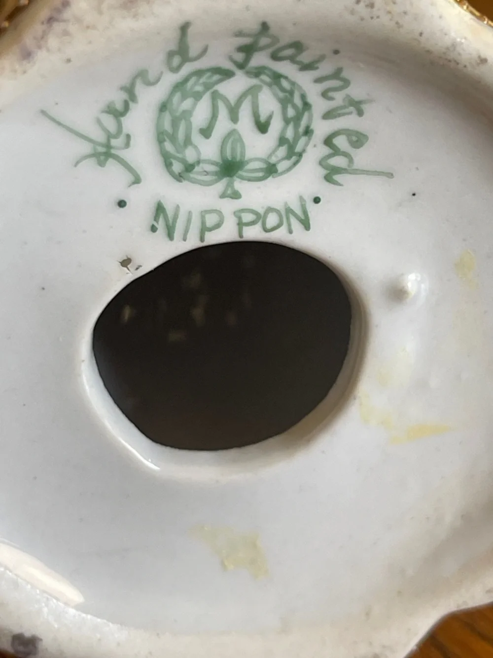 Nippon antique hatpin